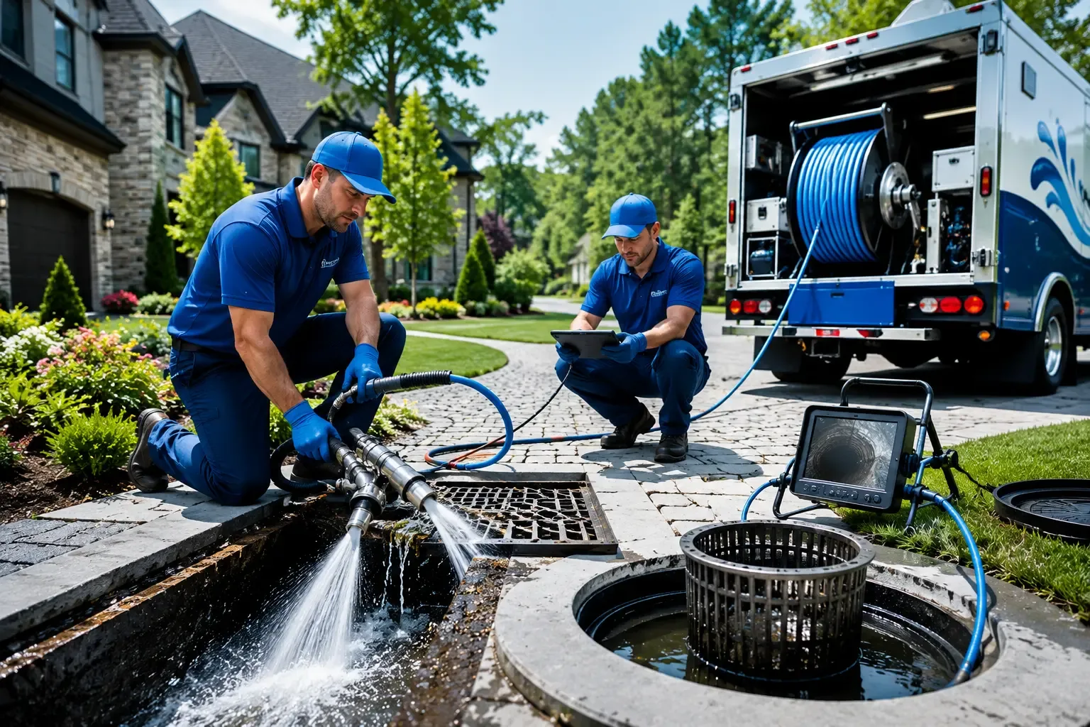 Local outdoor drain cleaning professionals in Mount Auburn, IL